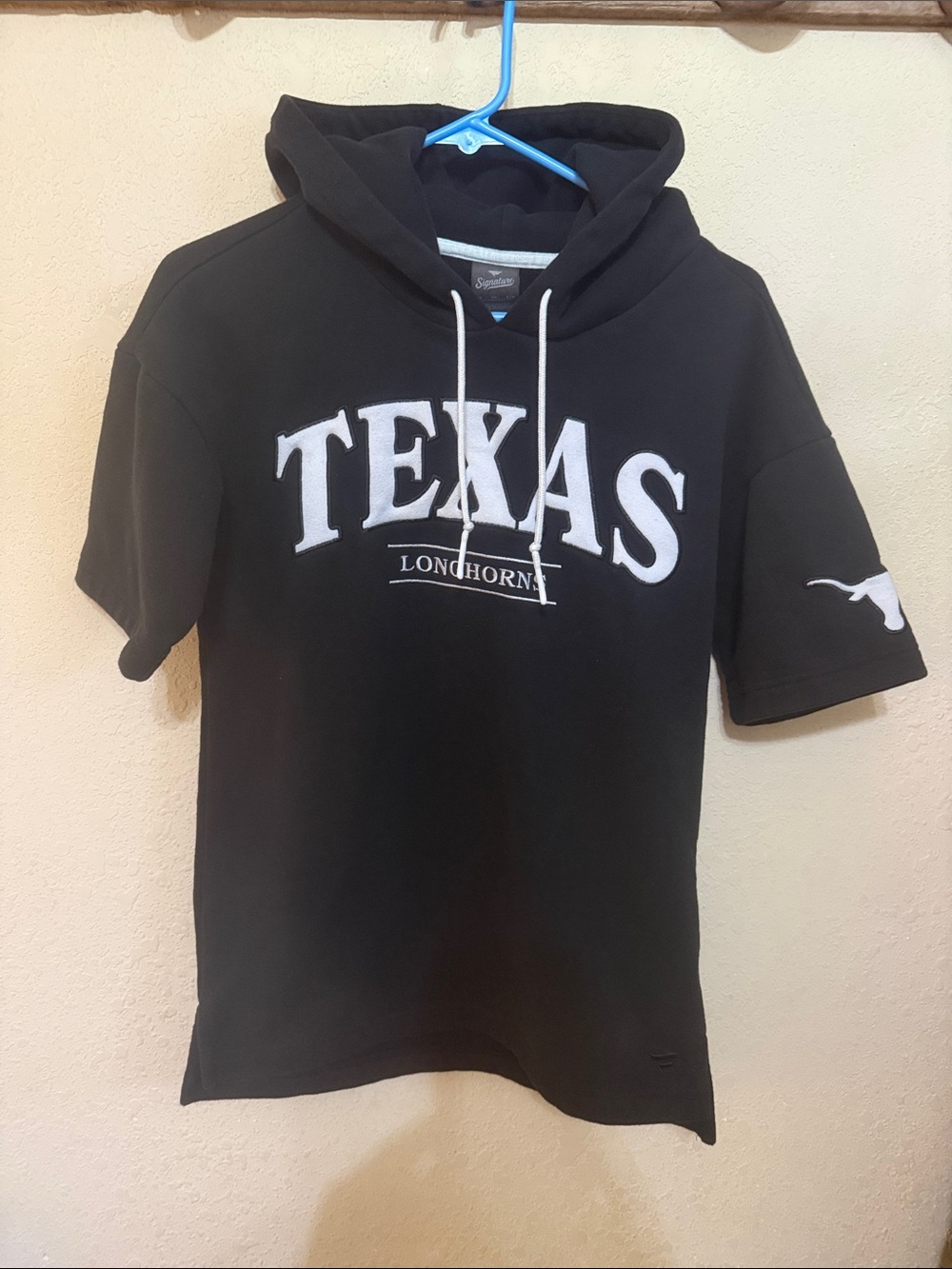 Longhorns Hooded Short-Sleeve hoodie